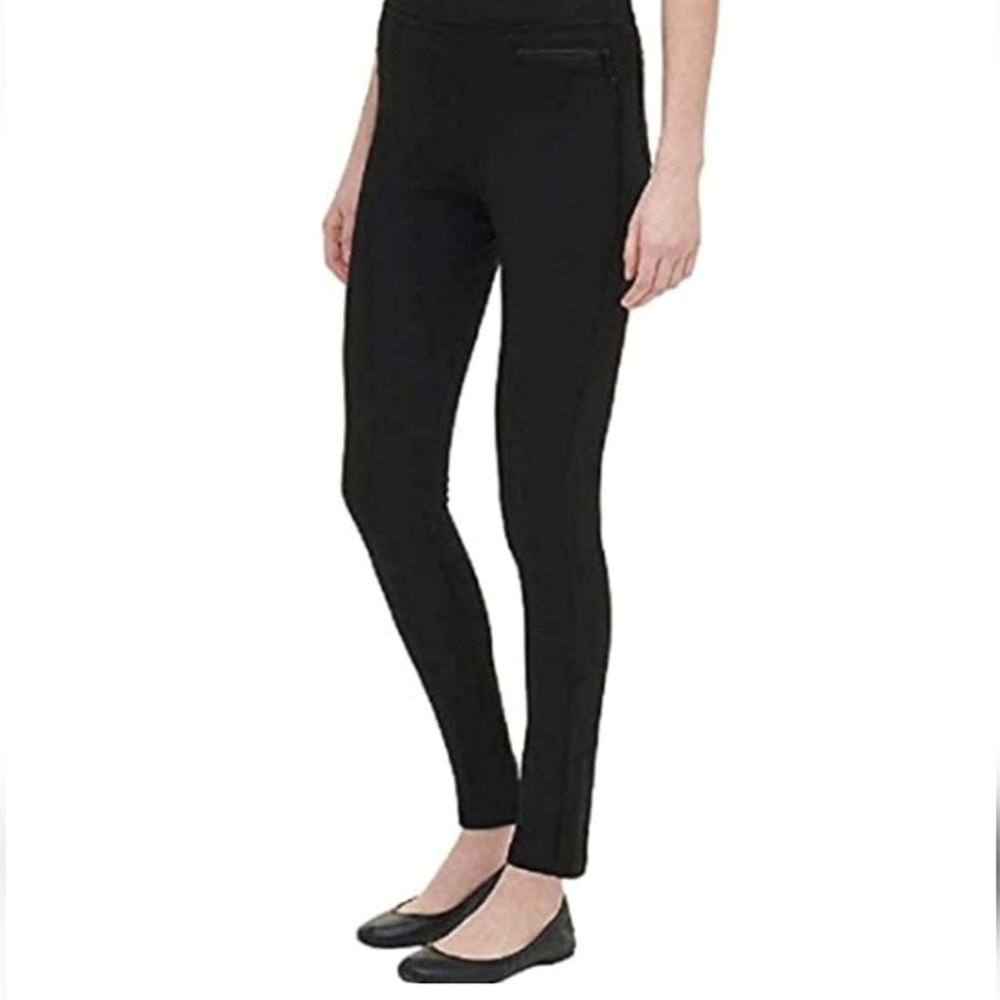 DKNY Black Slim Ponte Leggings